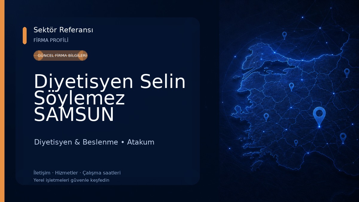 Diyetisyen Selin Söylemez SAMSUN