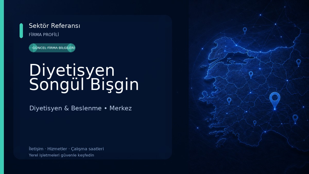 Diyetisyen Songül Bişgin Diyetisyen & Beslenme