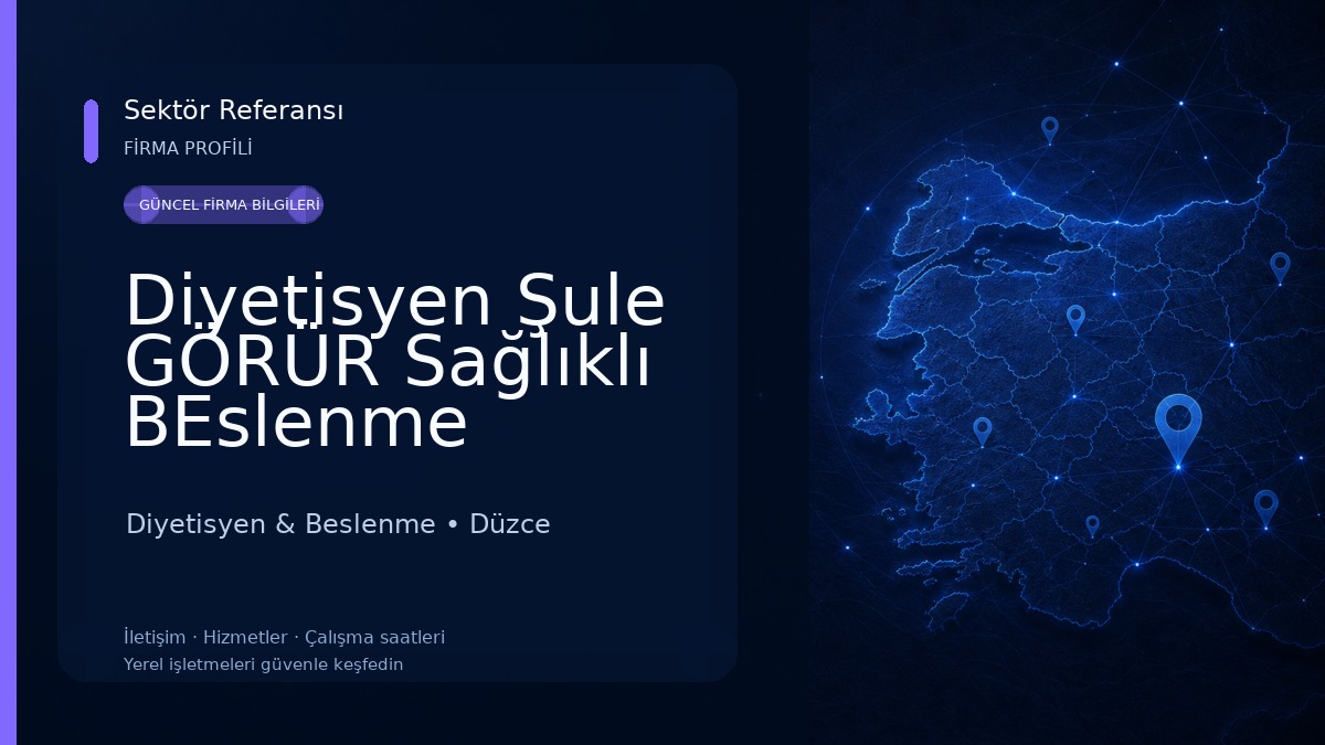 Diyetisyen Şule GÖRÜR Sağlıklı BEslenme Eğitim ve Danışmanlığı Diyetisyen & Beslenme
