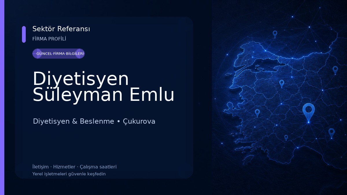 Diyetisyen Süleyman Emlu