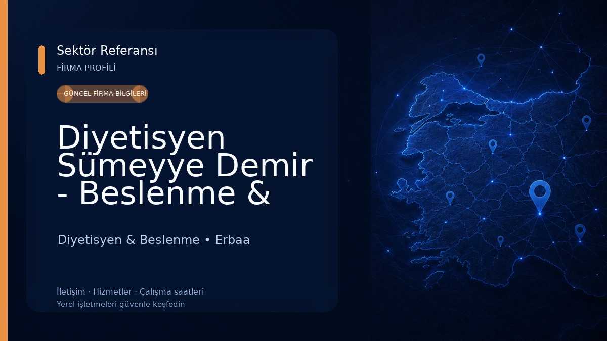 Diyetisyen Sümeyye Demir - Beslenme & Diyet Danışmanlığı