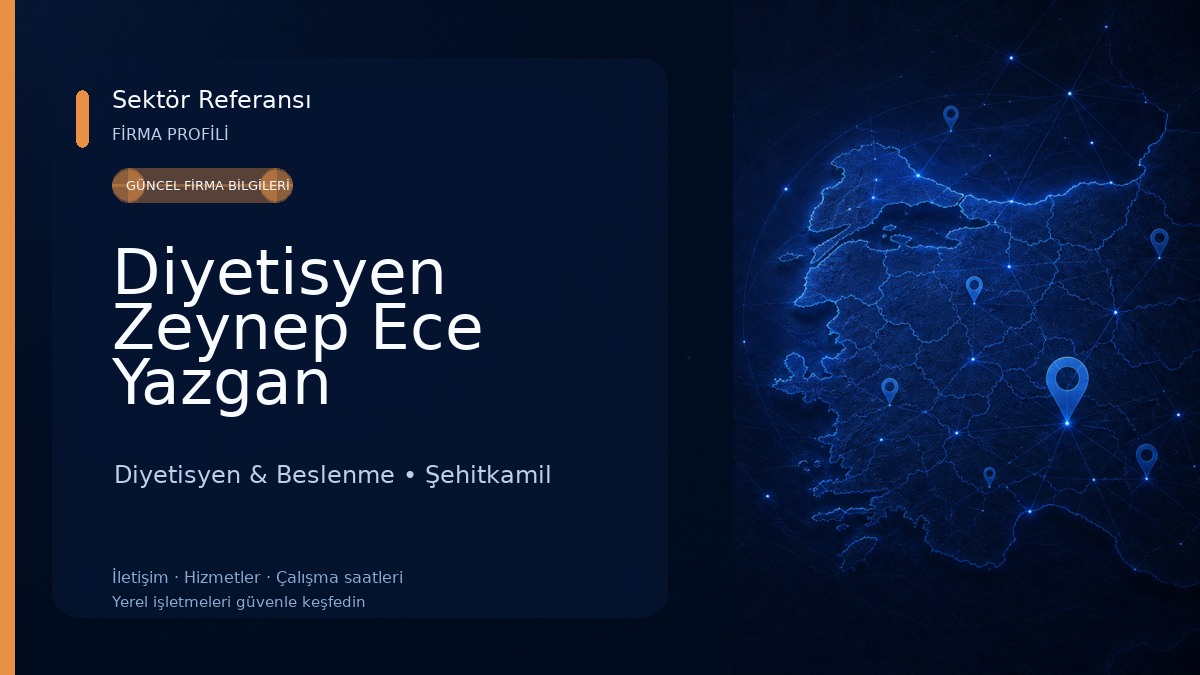 Diyetisyen Zeynep Ece Yazgan Diyetisyen & Beslenme