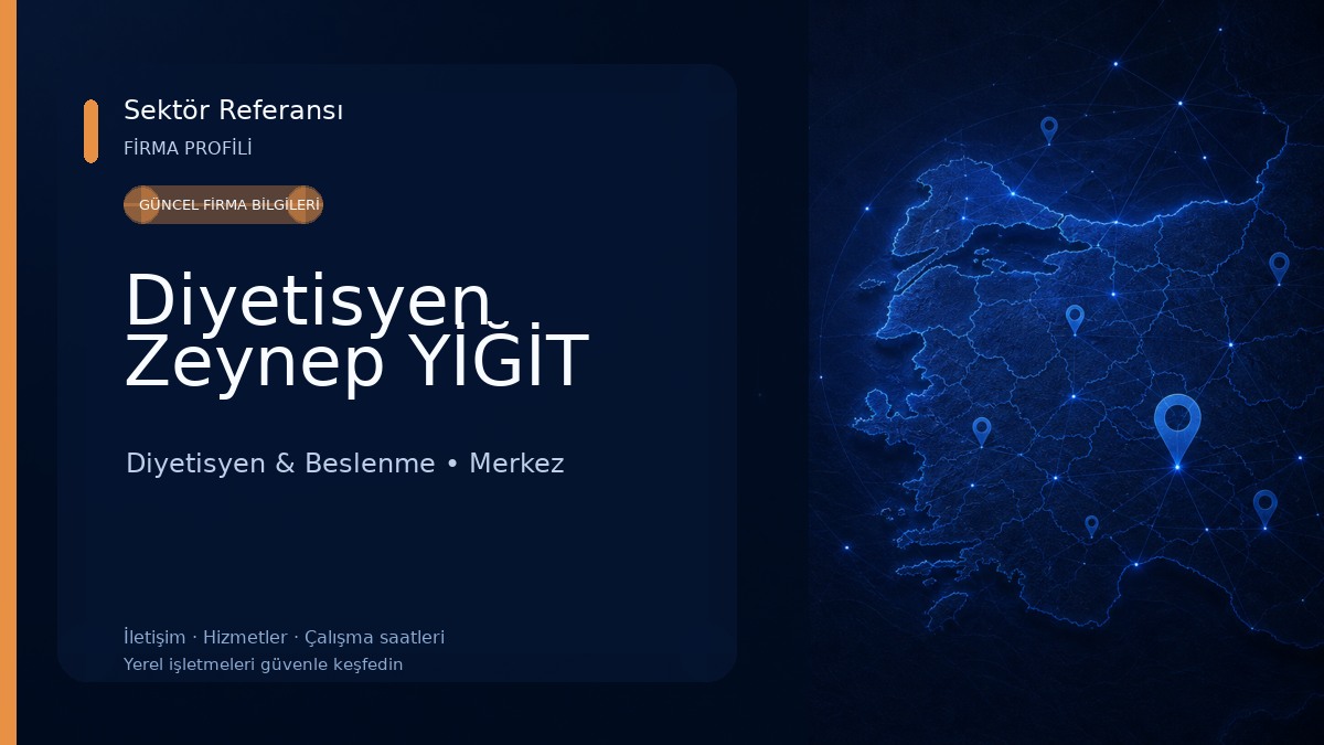 Diyetisyen Zeynep YİĞİT 