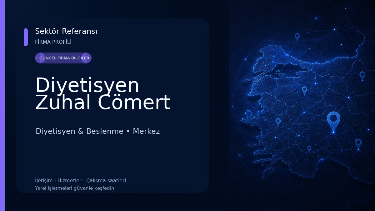 Diyetisyen Zuhal Cömert Diyetisyen & Beslenme