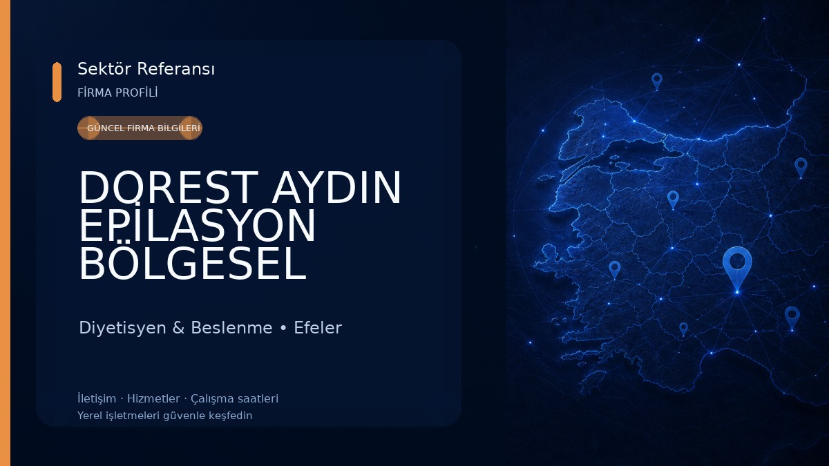 DOREST AYDIN EPİLASYON BÖLGESEL İNCELME CİLT BAKIMI