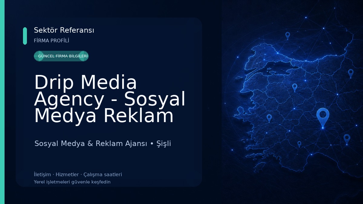 Drip Media Agency - Sosyal Medya Reklam Ajansı Sosyal Medya & Reklam Ajansı