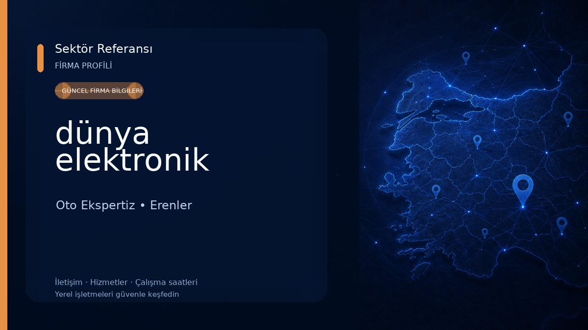 dünya elektronik Oto Ekspertiz