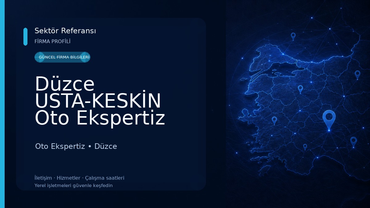 Düzce USTA-KESKİN Oto Ekspertiz Oto Ekspertiz