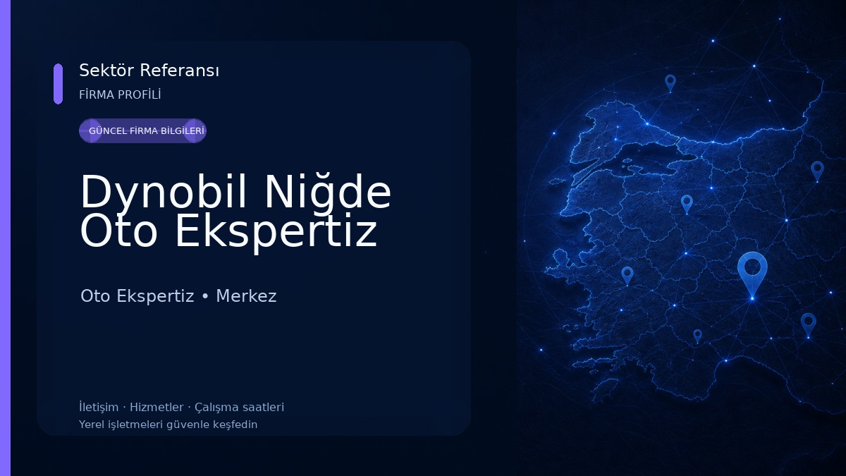 Dynobil Niğde Oto Ekspertiz Oto Ekspertiz