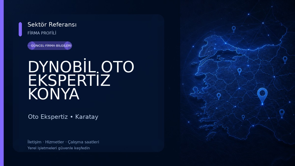 DYNOBİL OTO EKSPERTİZ KONYA Oto Ekspertiz