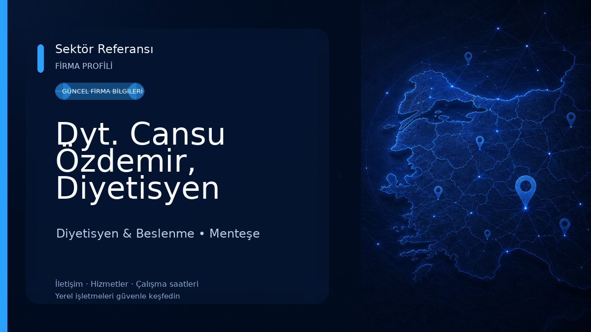 Dyt. Cansu Özdemir, Diyetisyen