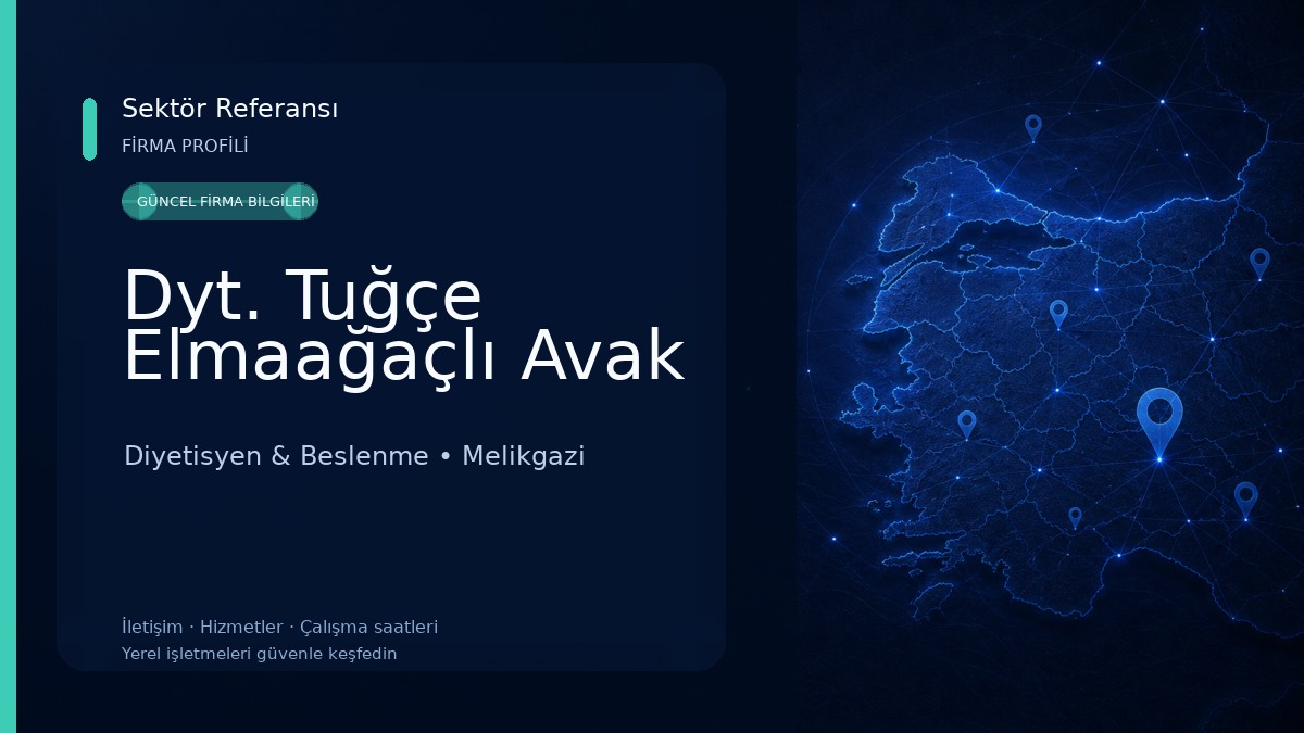 Dyt. Tuğçe Elmaağaçlı Avak Diyetisyen & Beslenme