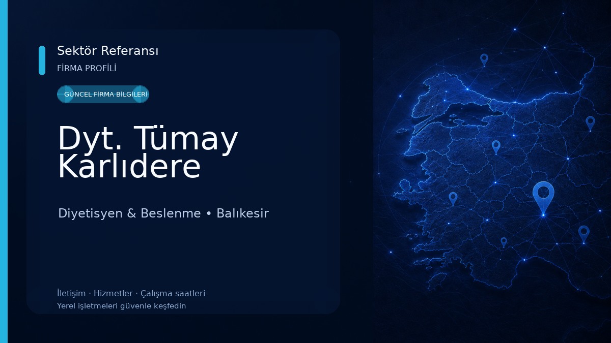 Dyt. Tümay Karlıdere Diyetisyen & Beslenme