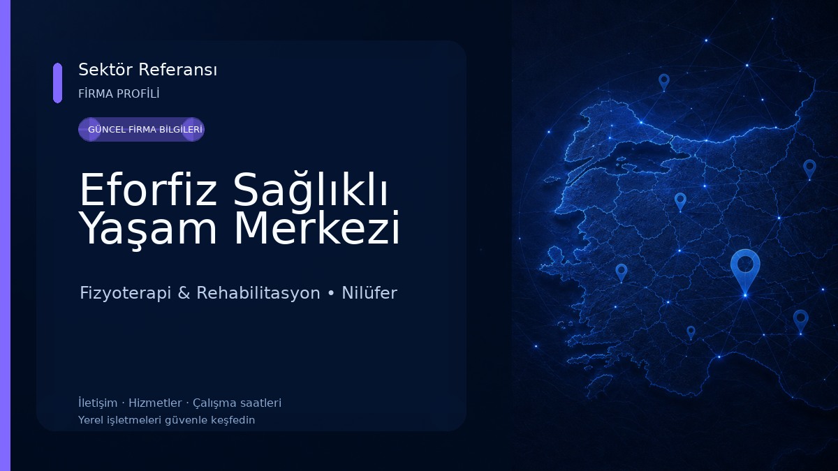 Eforfiz Sağlıklı Yaşam Merkezi Fizyoterapi & Rehabilitasyon