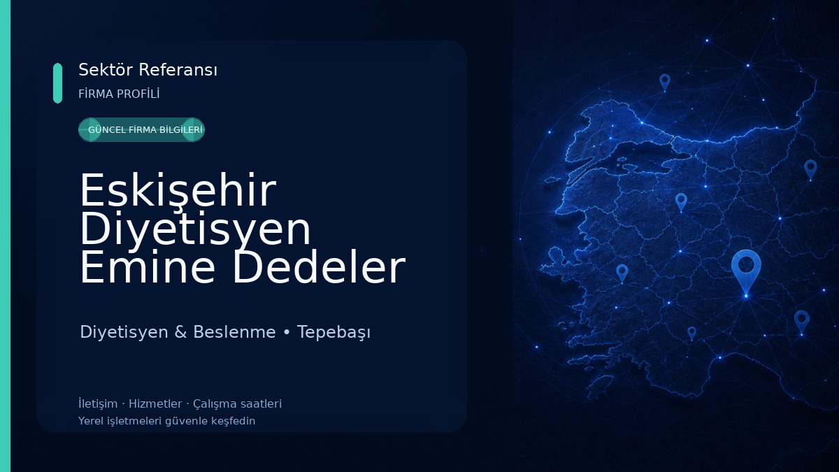 Eskişehir Diyetisyen Emine Dedeler Diyetisyen & Beslenme