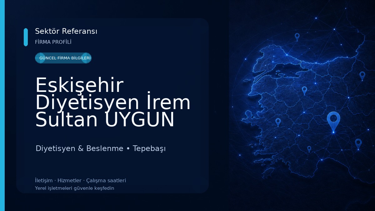 Eskişehir Diyetisyen İrem Sultan UYGUN Diyetisyen & Beslenme
