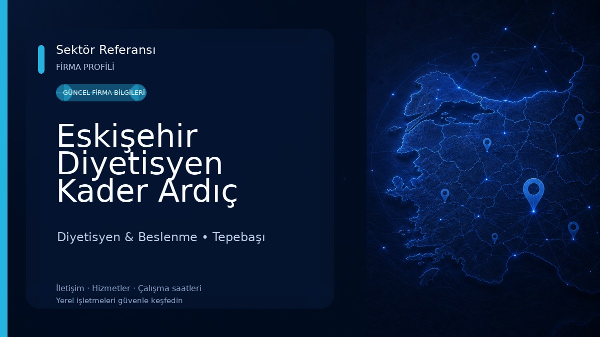 Eskişehir Diyetisyen Kader Ardıç Diyetisyen & Beslenme