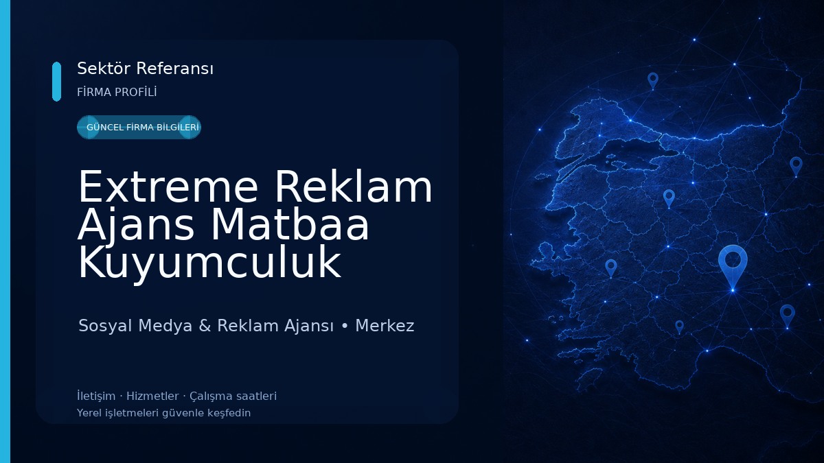 Extreme Reklam Ajans Matbaa Kuyumculuk San. ve Tic.Ltd.Şti.