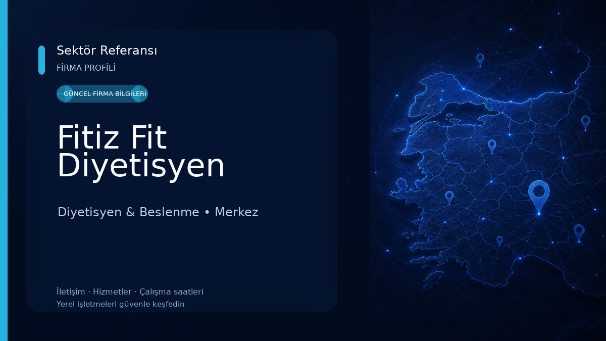 Fitiz Fit Diyetisyen Diyetisyen & Beslenme
