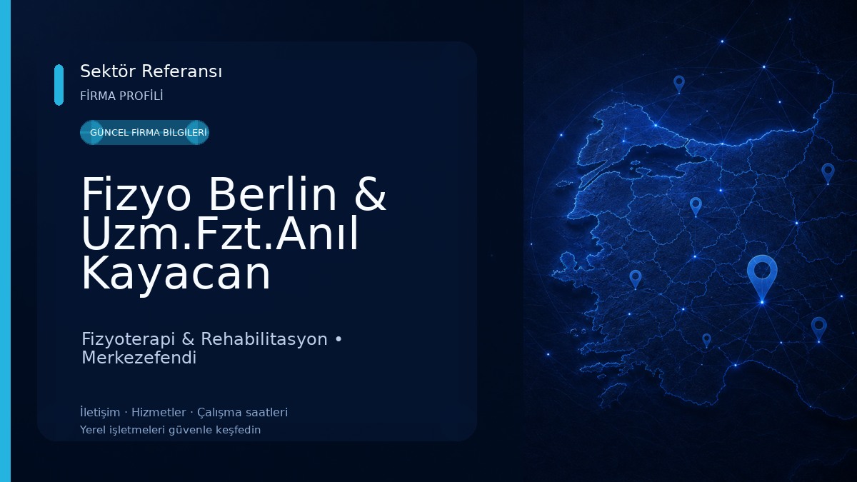 Fizyo Berlin & Uzm.Fzt.Anıl Kayacan