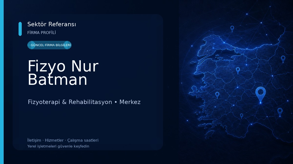 Fizyo Nur Batman Fizyoterapi & Rehabilitasyon