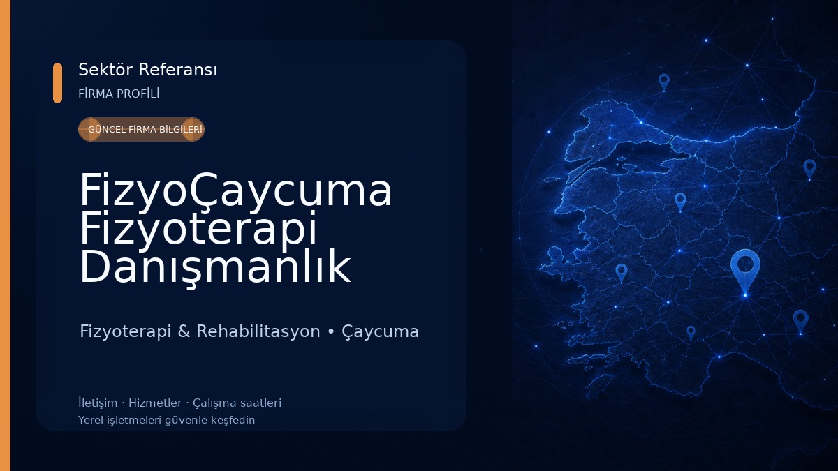 FizyoÇaycuma Fizyoterapi Danışmanlık Merkezi