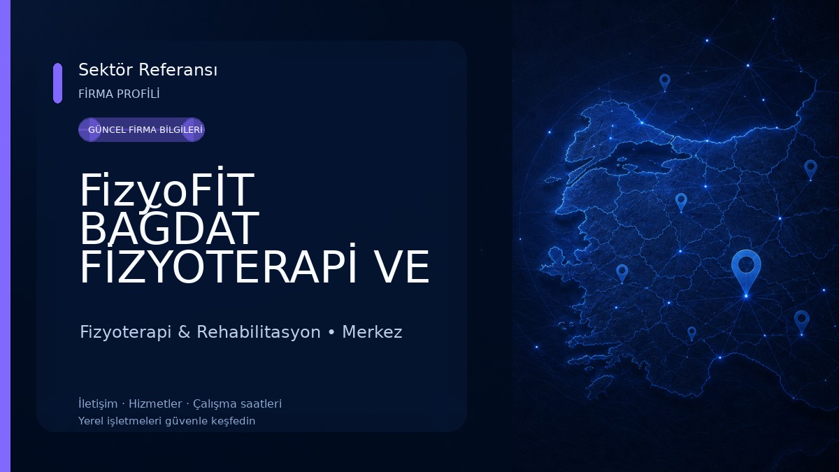 FizyoFİT BAĞDAT FİZYOTERAPİ VE PİLATES Fizyoterapi & Rehabilitasyon