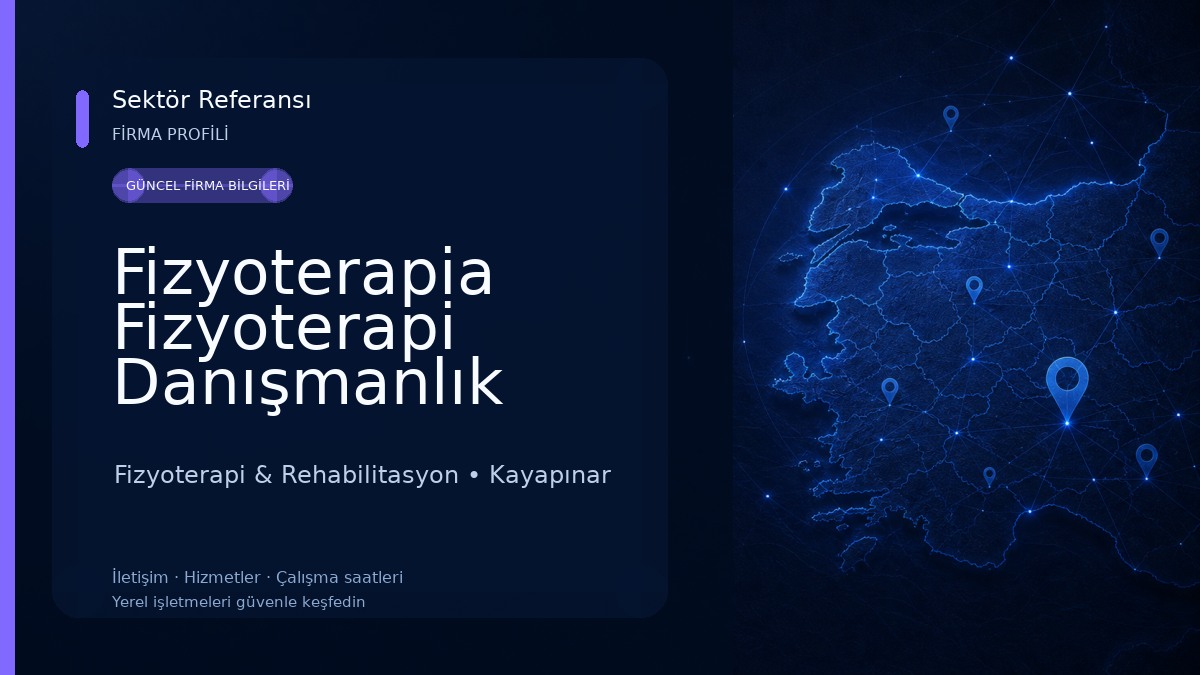 Fizyoterapia Fizyoterapi Danışmanlık Merkezi