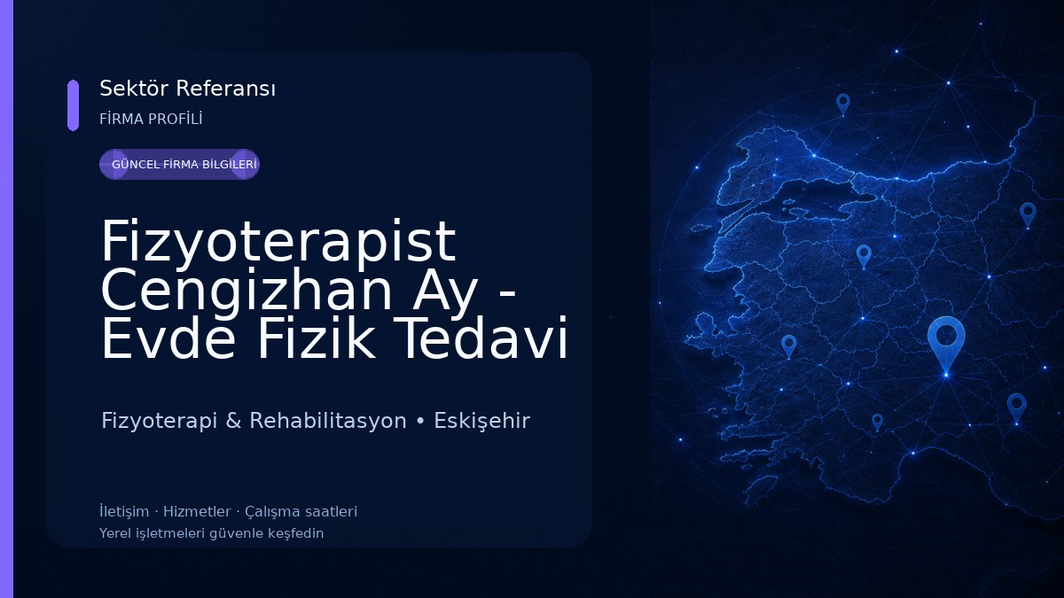 Fizyoterapist Cengizhan Ay - Evde Fizik Tedavi - 