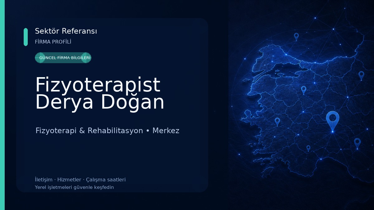 Fizyoterapist Derya Doğan Fizyoterapi & Rehabilitasyon