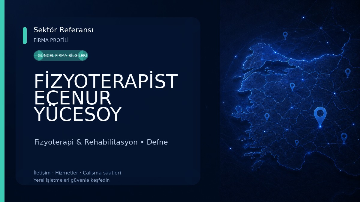 FİZYOTERAPİST ECENUR YÜCESOY KÜÇÜK 