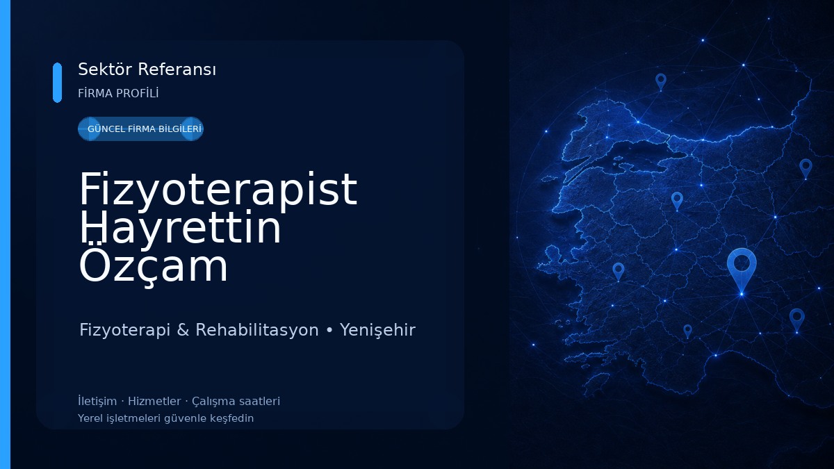 Fizyoterapist Hayrettin Özçam