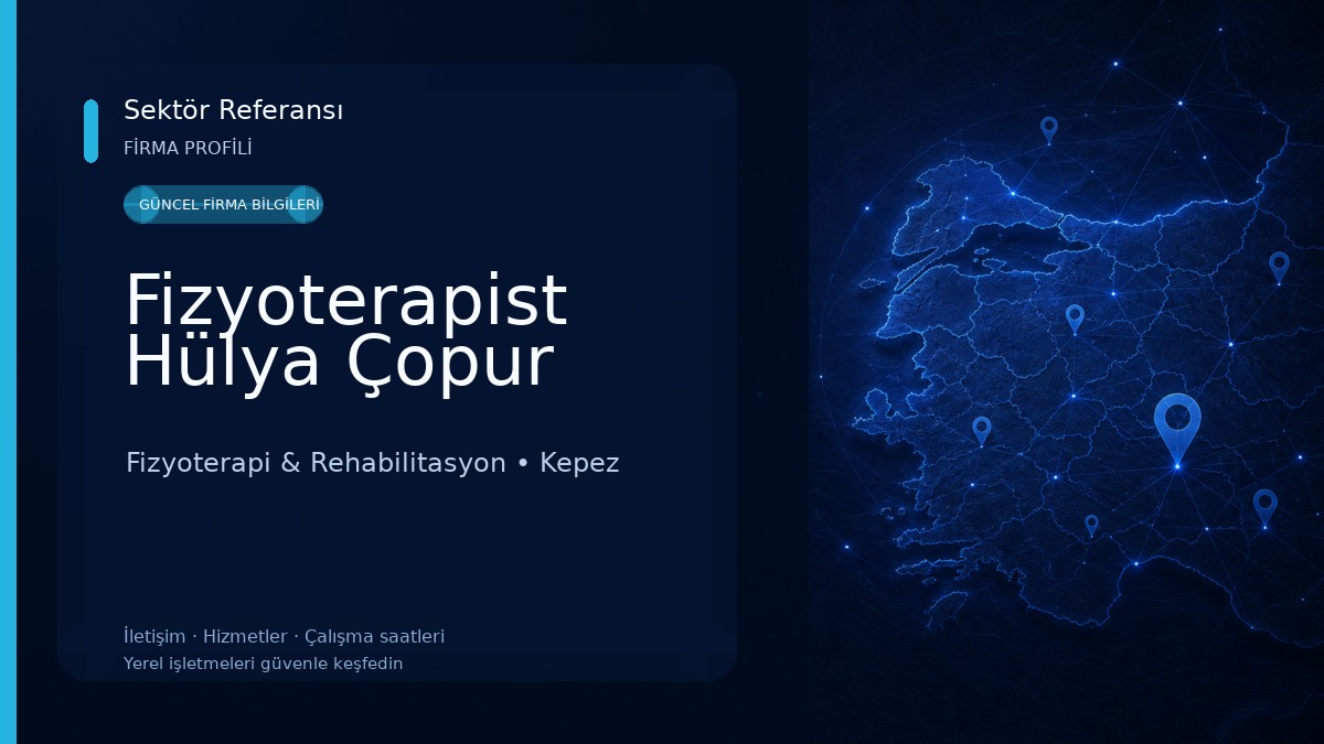 Fizyoterapist Hülya Çopur Fizyoterapi & Rehabilitasyon