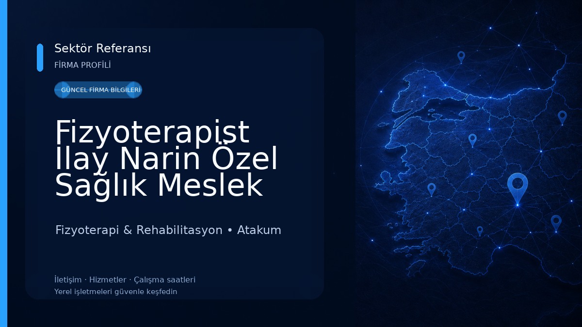 Fizyoterapist İlay Narin Özel Sağlık Meslek Hizmet Birimi