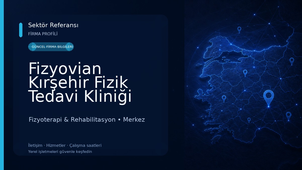 Fizyovian Kırşehir Fizik Tedavi Kliniği