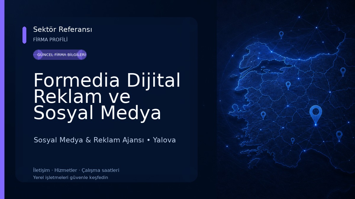 Formedia Dijital Reklam ve Sosyal Medya Ajansı Sosyal Medya & Reklam Ajansı