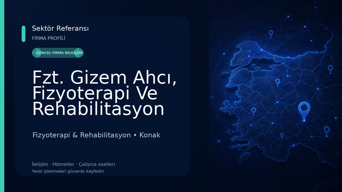 Fzt. Gizem Ahcı, Fizyoterapi Ve Rehabilitasyon Fizyoterapi & Rehabilitasyon