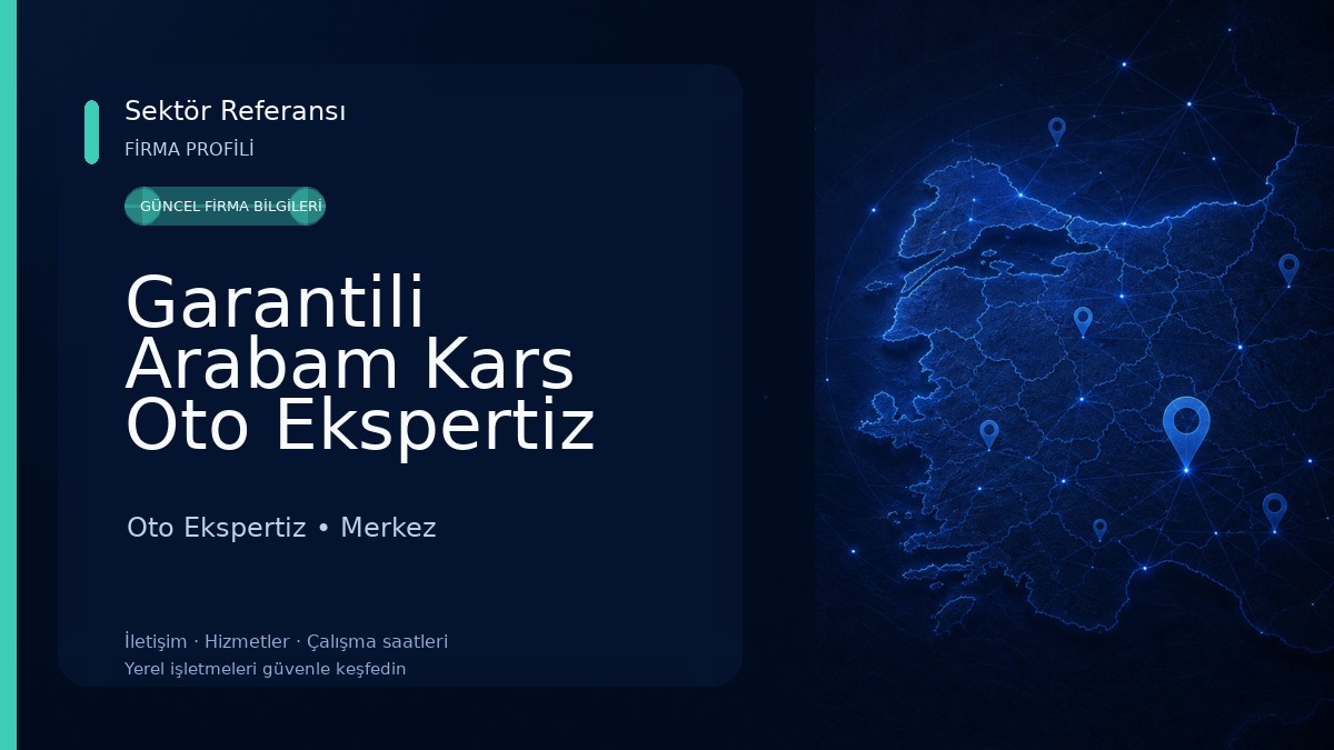 Garantili Arabam Kars Oto Ekspertiz 