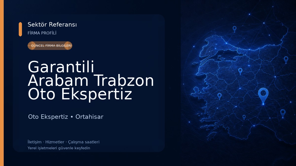 Garantili Arabam Trabzon Oto Ekspertiz