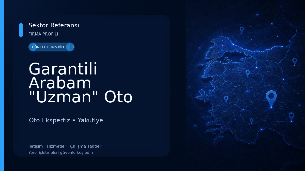 Garantili Arabam "Uzman" Oto Ekspertiz