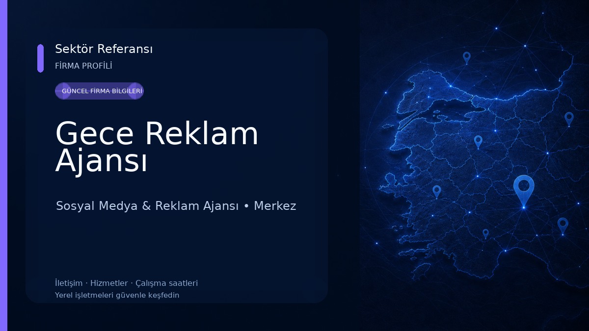 Gece Reklam Ajansı 