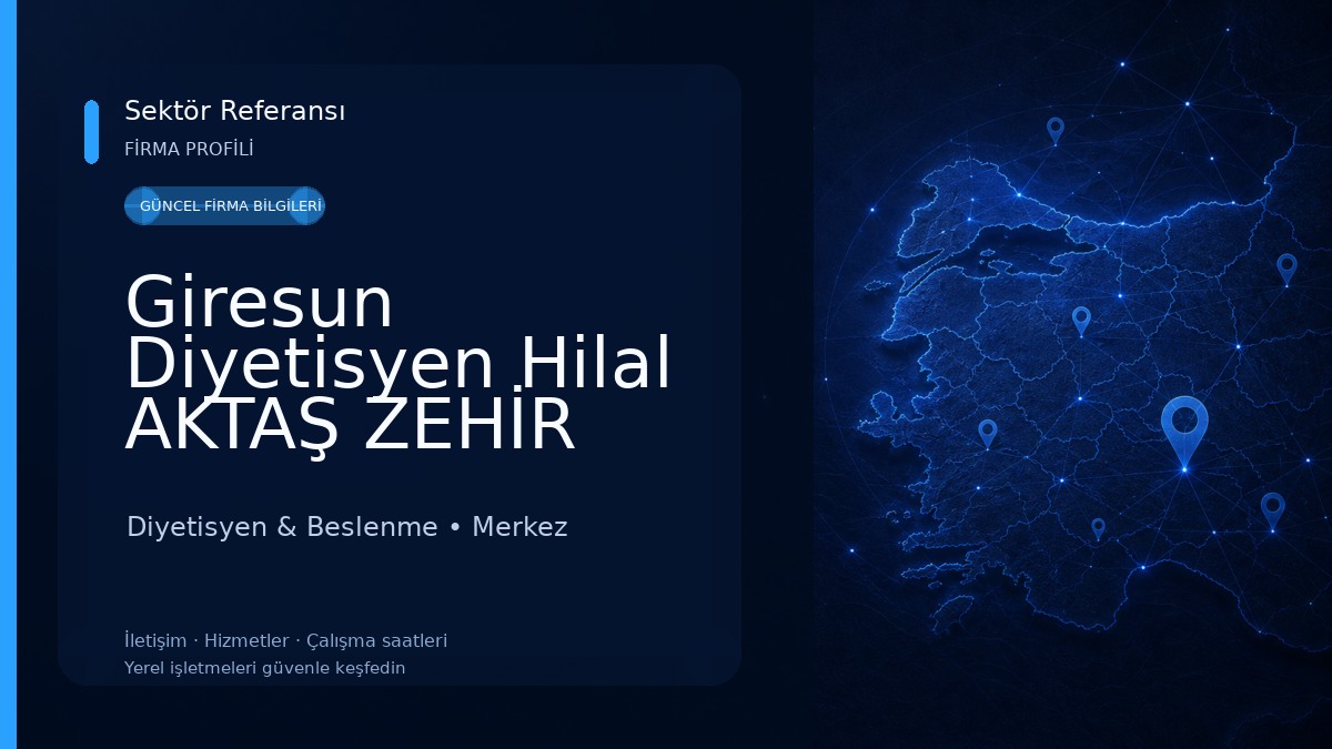 Giresun Diyetisyen Hilal AKTAŞ ZEHİR |Fonksiyonel Tıp Diyetisyeni|Online Diyet|Gebelikte Beslenme|Beslenme Uzmanı Diyetisyen & Beslenme