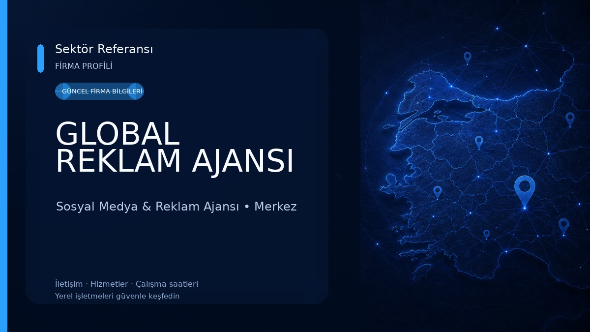 GLOBAL REKLAM AJANSI Sosyal Medya & Reklam Ajansı