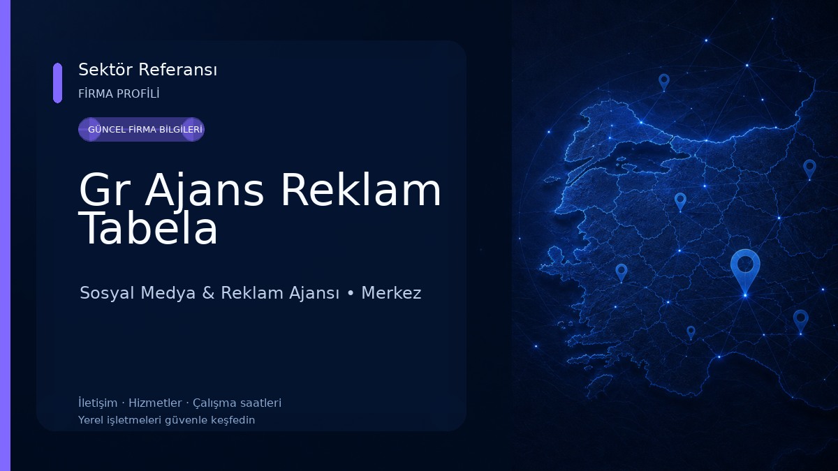 Gr Ajans Reklam Tabela