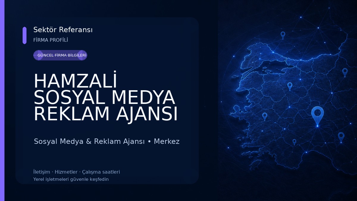 HAMZALİ SOSYAL MEDYA REKLAM AJANSI 