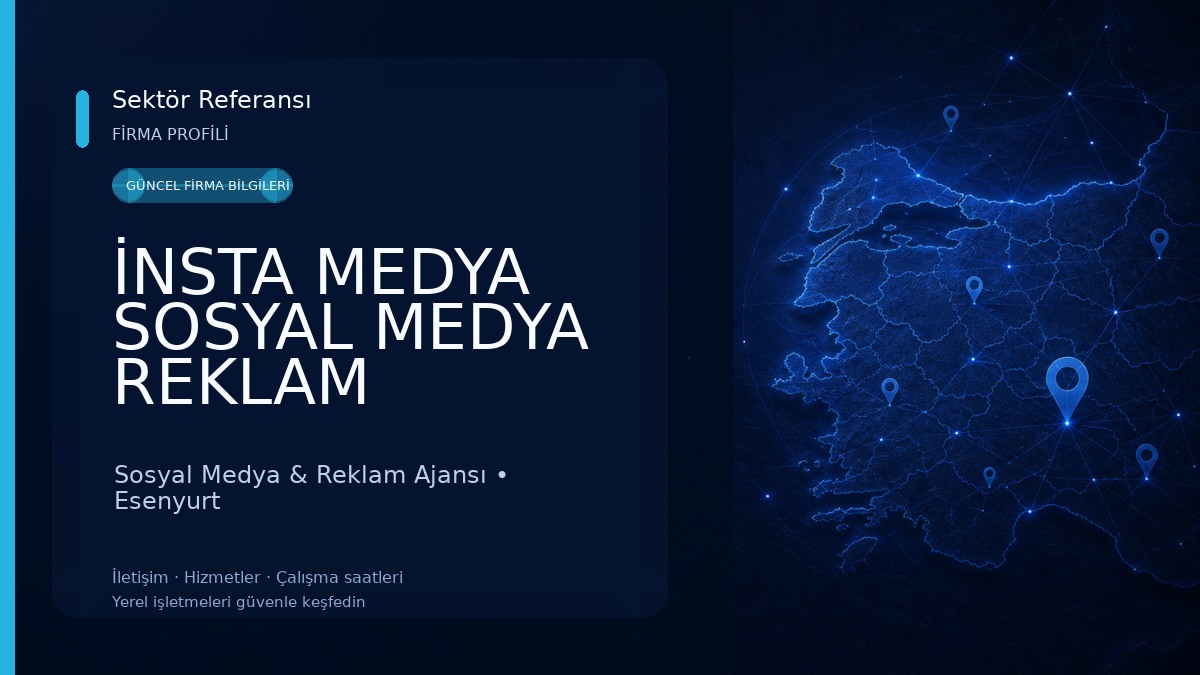 İNSTA MEDYA SOSYAL MEDYA REKLAM DANIŞMANLIĞI Sosyal Medya & Reklam Ajansı