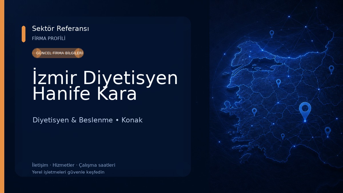 İzmir Diyetisyen Hanife Kara Diyetisyen & Beslenme