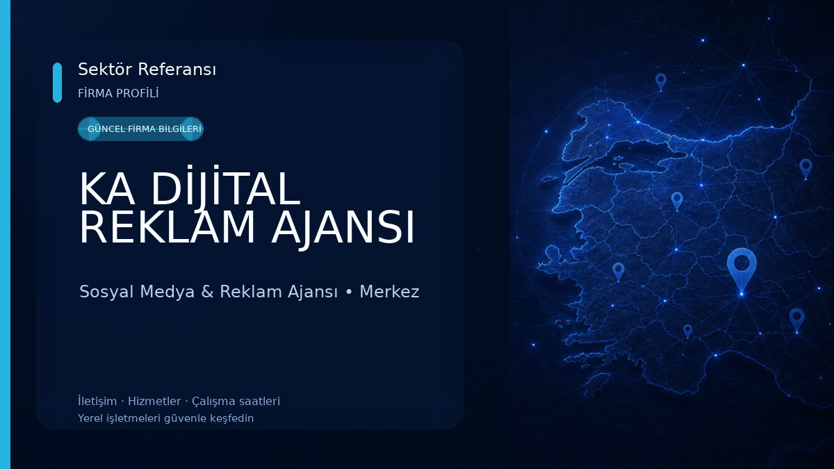 KA DİJİTAL REKLAM AJANSI Sosyal Medya & Reklam Ajansı
