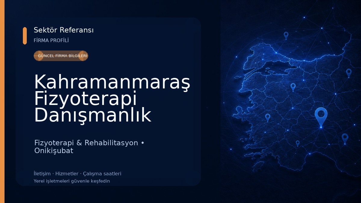 Kahramanmaraş Fizyoterapi Danışmanlık Merkezi | Fizyohealty Fizyoterapi & Rehabilitasyon