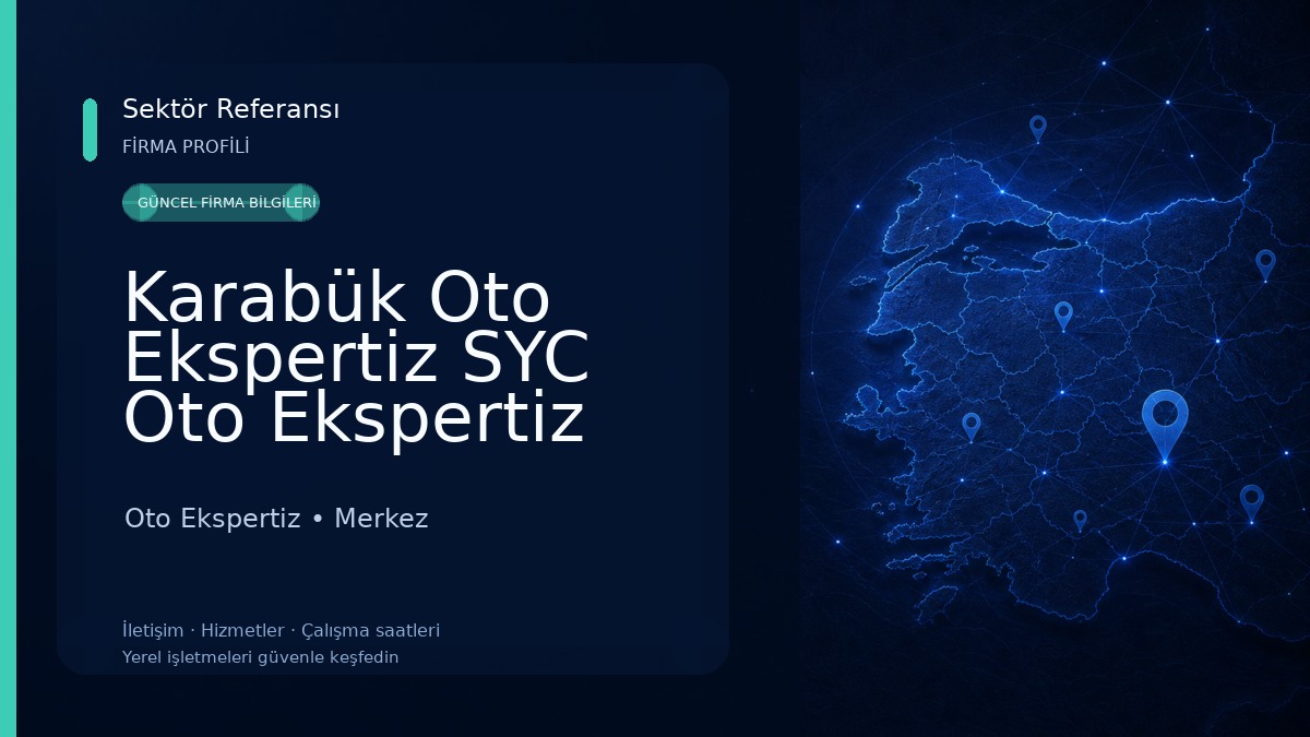 Karabük Oto Ekspertiz SYC Oto Ekspertiz 